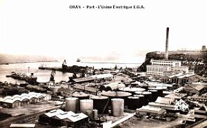 Oran - Port - Usine Electrique